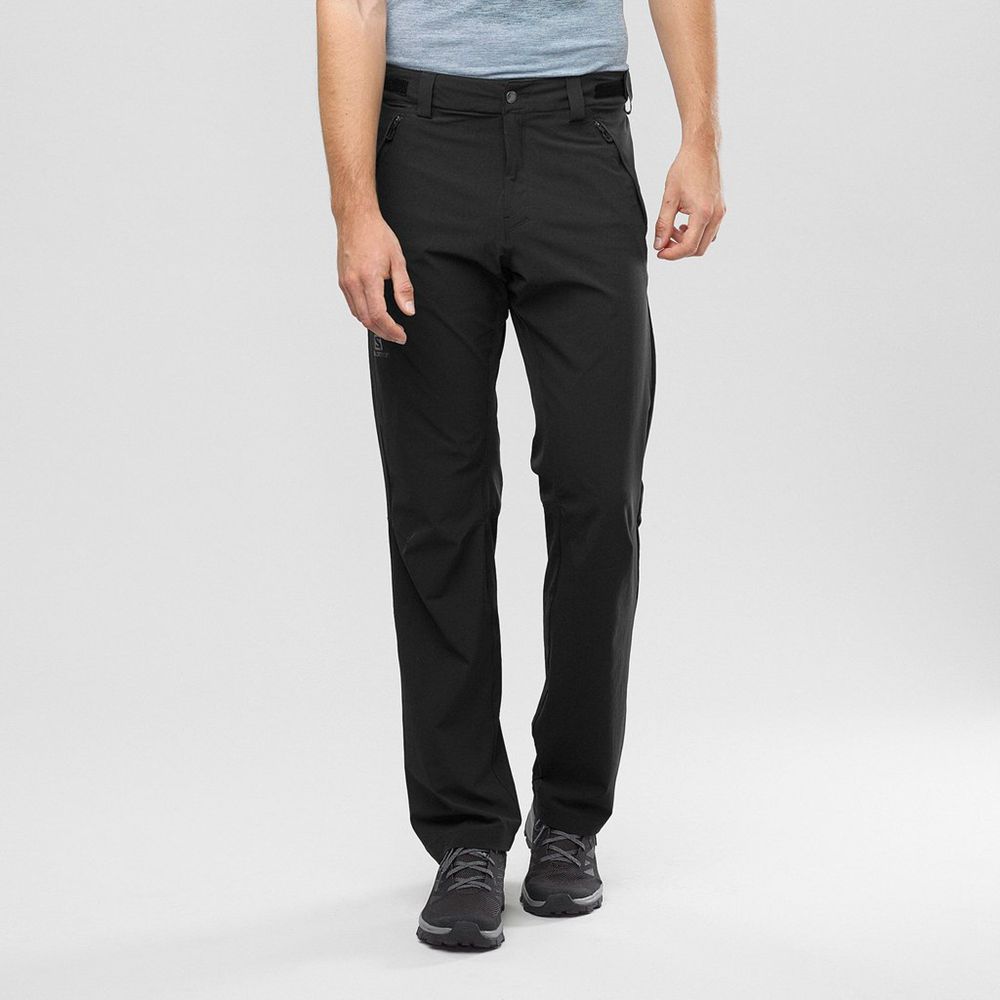 Salomon Israel WAYFARER STRAIGHT - Mens Pants - Black (UXGE-17425)